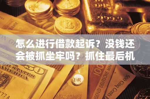 济南怎么进行借款起诉？没钱还会被抓坐牢吗？抓住最后机会！