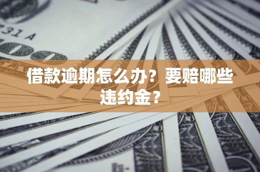 济南借款逾期怎么办？要赔哪些违约金？